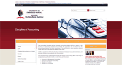Desktop Screenshot of acc.ukzn.ac.za