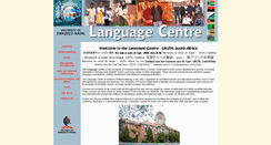 Desktop Screenshot of languagecentre.ukzn.ac.za