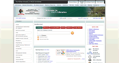Desktop Screenshot of library.ukzn.ac.za