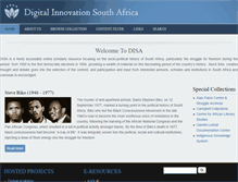 Tablet Screenshot of disa.ukzn.ac.za