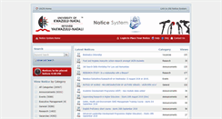 Desktop Screenshot of notices.ukzn.ac.za